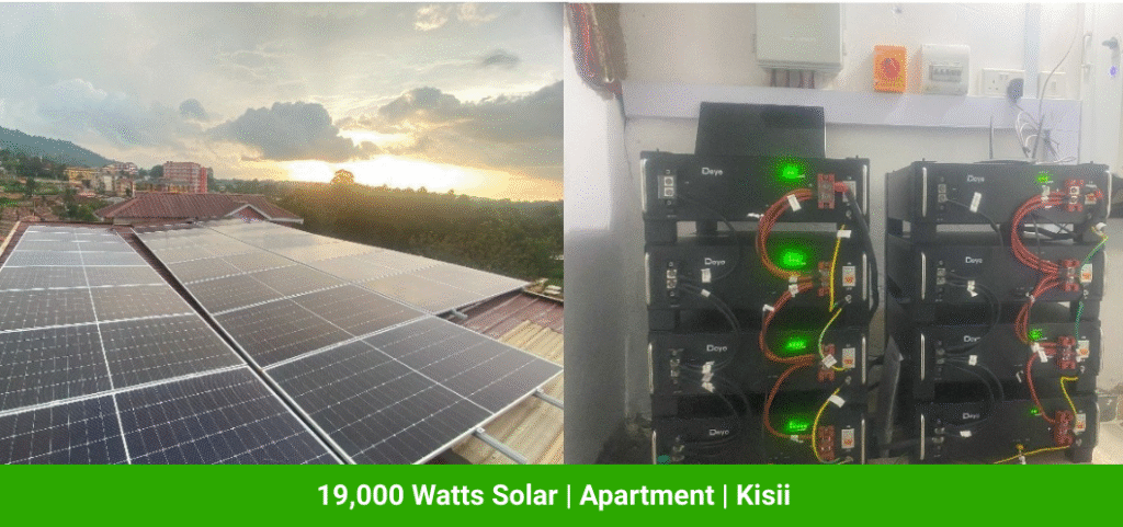 19,000 Watts Solar | Apartment | Kisii