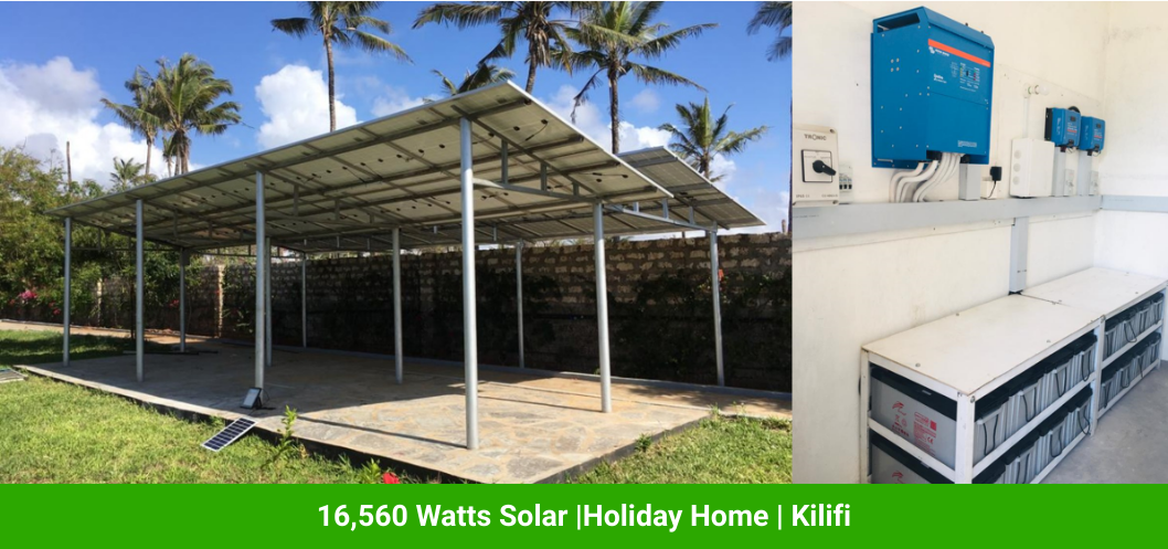16,560 Watts Solar |Holiday Home | Kilifi