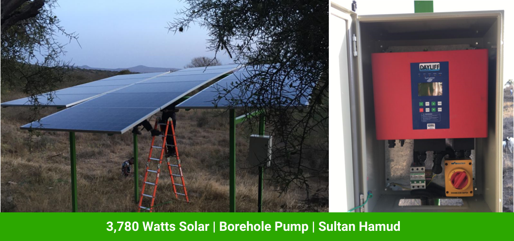 3,780 Watts Solar | Borehole Pump | Sultan Hamud